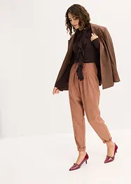 Feinstrickpullover aus fließendem Viskose-Mix, bonprix