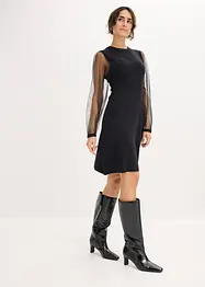 Strickkleid aus fließendem Viskose-mix, bonprix