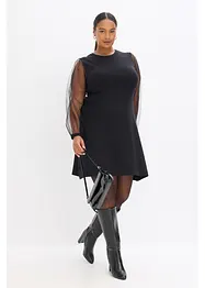 Robe fluide en maille, bonprix