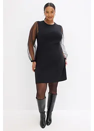 Robe fluide en maille, bonprix