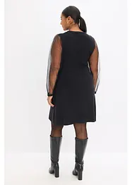 Robe fluide en maille, bonprix