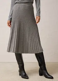 Strickrock mit Merinowolle, bonprix