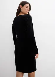 2-in-1 festliches Umstands- und Stillkleid aus weichem Samt, bonprix