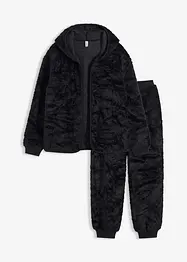 Loungewear Teddy Hausanzug, bonprix