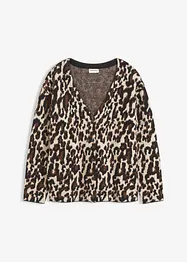 Jacquard-Strickjacke, bonprix