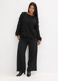 Schlupfbluse mit Fransen-Details, bonprix