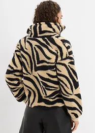 Oversize-Pullover aus Teddyfleece, bonprix