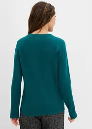 Figurbetontes Strickshirt, bonprix