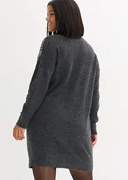 Robe en maille à sequins, bonprix