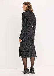 Strickkleid mit Pailletten, bonprix