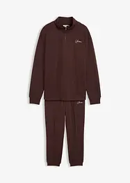 Jogginganzug aus reiner Baumwolle (2-tlg. Set), Loose Fit, bonprix