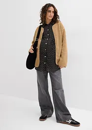 2-in-1 Bluse für die Schwangerschaft und danach aus Chiffon, bonprix