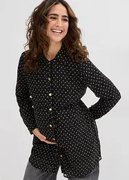 2-in-1 Bluse für die Schwangerschaft und danach aus Chiffon, bonprix