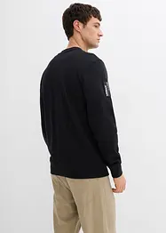 Sweatshirt mit Brusttasche aus Bio-Baumwolle, bonprix