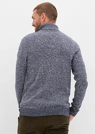 Rollkragenpullover mit reiner Baumwolle, bonprix