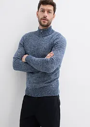 Troyer-Pullover mit reiner Baumwolle, bonprix