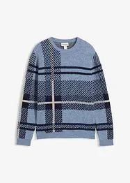 Pullover mit Karomuster, bonprix