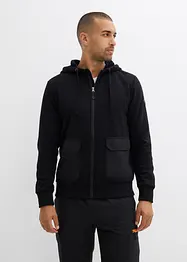Kapuzen-Sweatjacke mit Teddyfutter, bonprix