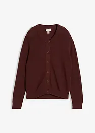 Feinstrickjacke, Rundhals, bonprix