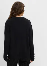 Feinstrickjacke, Rundhals, bonprix