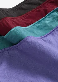 Slip mit Bio-Baumwolle (4er Pack), bonprix