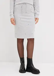 Sweatrock mit Nieten, bonprix