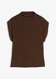 Top à strass, bonprix