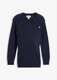 2-in-1 Umstands- und Stillpullover aus reiner Bio-Baumwolle, bonprix