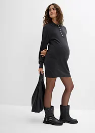 Umstands- und Stillkleid aus feingestrickter Bio-Baumwolle, bonprix