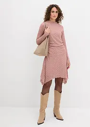 Spitzenkleid mit Zipfelsaum, bonprix