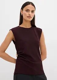 Top à boucle décorative en crêpe, bonprix