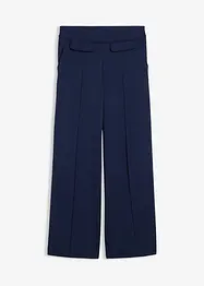 Bootcut Hose aus leicht glänzendem Viskose-Mix, bonprix