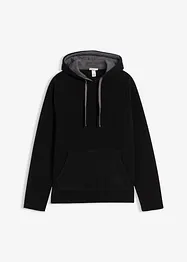 Pull polaire doux à capuche, bonprix