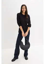 Langarmshirt aus softem Viskose-Mix, bonprix