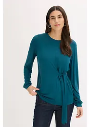 Langarmshirt aus softem Viskose-Mix, bonprix