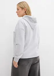 Oversize Hoodie mit Ziersteinen, bonprix
