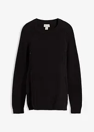 Umstandspullover mit diskreter Stillfunktion, bonprix