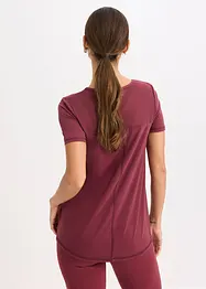 Ultrasoftes Funktionsshirt mit Mesheinsatz, schnelltrocknend, bonprix