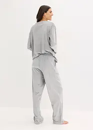 Loungewear Samt Hausanzug, bonprix