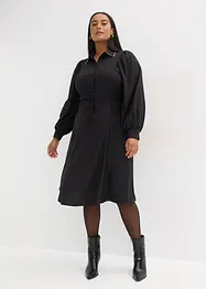 Midikleid mit Perlen Applikation, bonprix