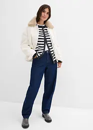 Feinstrickjacke, Rundhals, bonprix