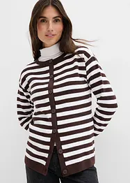 Feinstrickjacke, Rundhals, bonprix