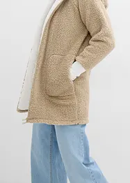 Teddy-Fleece Jacke, bonprix