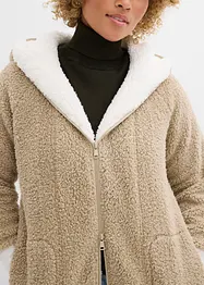 Teddy-Fleece Jacke, bonprix