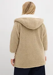 Teddy-Fleece Jacke, bonprix