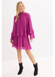 Robe en mousseline à volants, bonprix