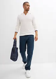 Pull en fine maille à détails contrastants, bonprix