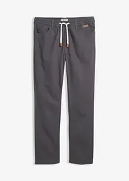 Regular Fit Stretch-Schlupfhose, Straight, bonprix