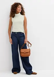 Top mit Rollkragen aus elastischer Polyamidware, bonprix