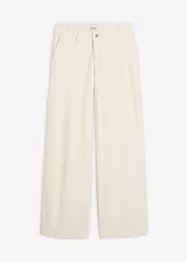 Pantalon large en velours côtelé, bonprix